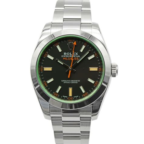 rolex milgauss sapphire crystal mm|rolex milgauss.